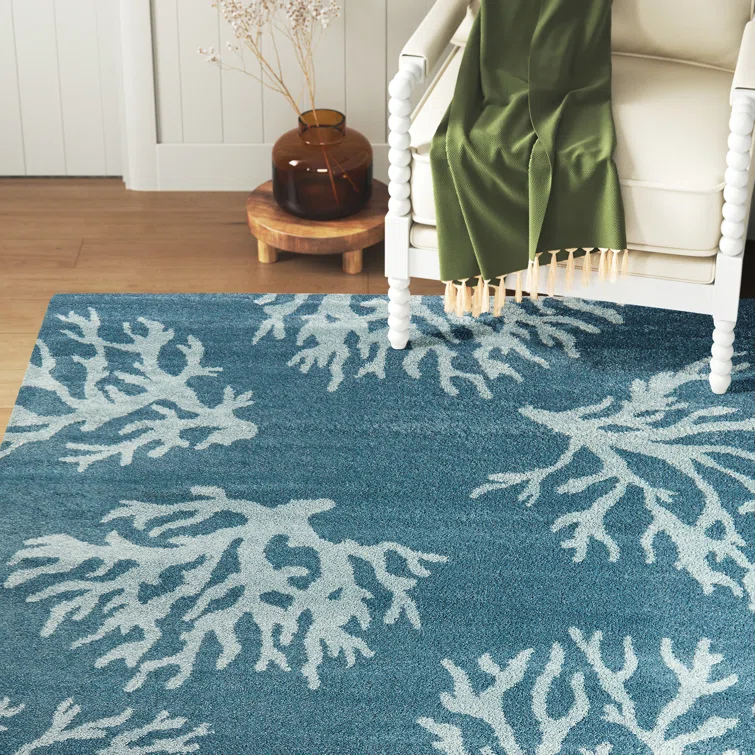 Boca Blue Area Rug