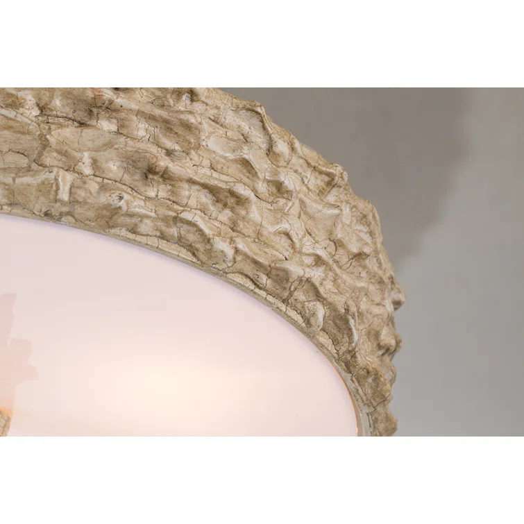 Rockledge Glass Flush Mount