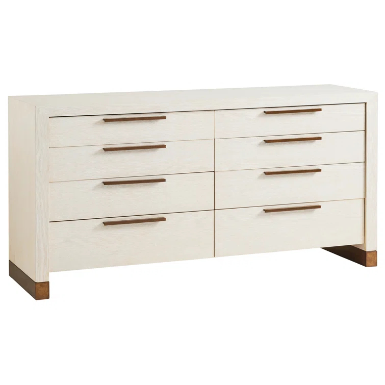 Carmel Solid Wood 70'' W 8 - Drawer Dresser