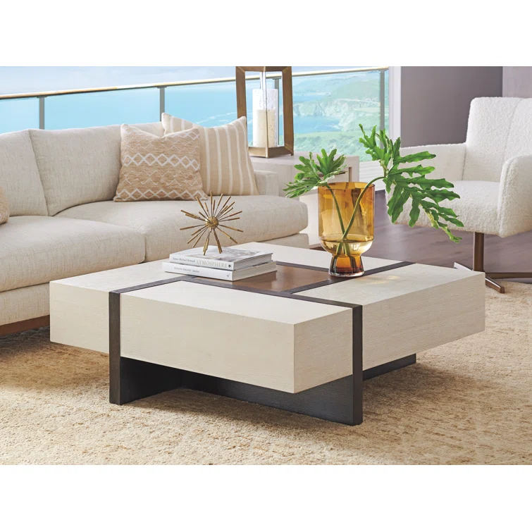 Barclay Butera Carmel Solid Wood Coffee Table