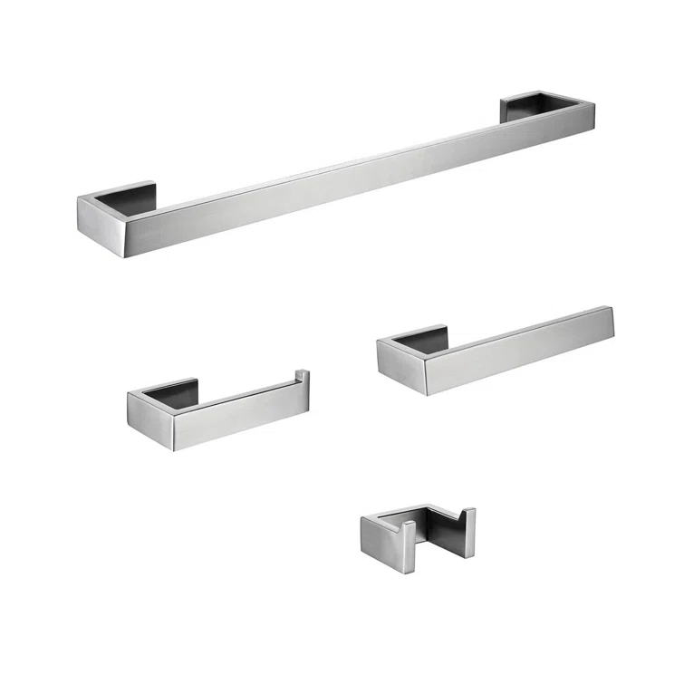 4 - Piece Bathroom Hardware Set