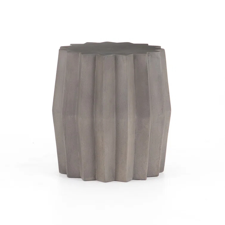 Donlon 18.5'' Concrete Outdoor Side Table