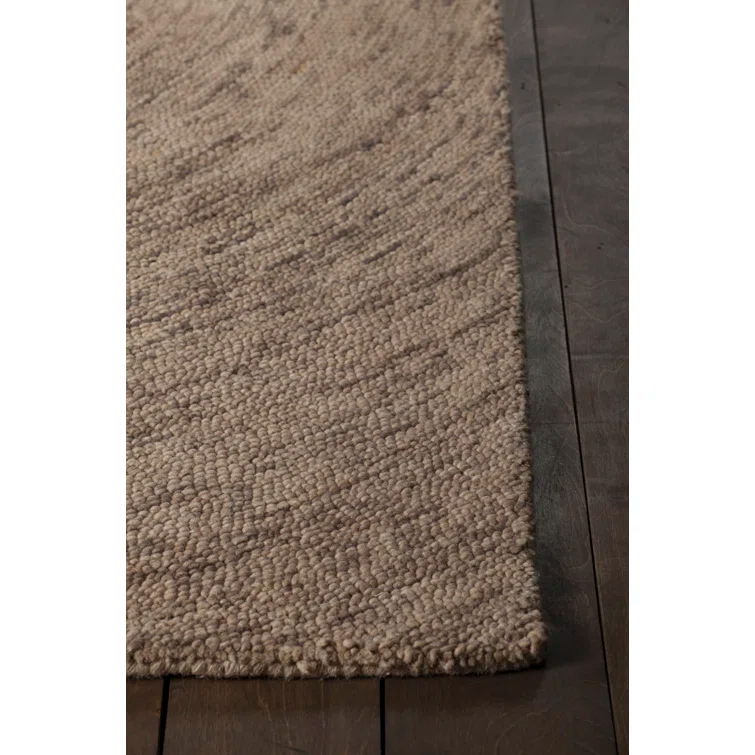 Galaxy Wool Area Rug in Brown And Tan