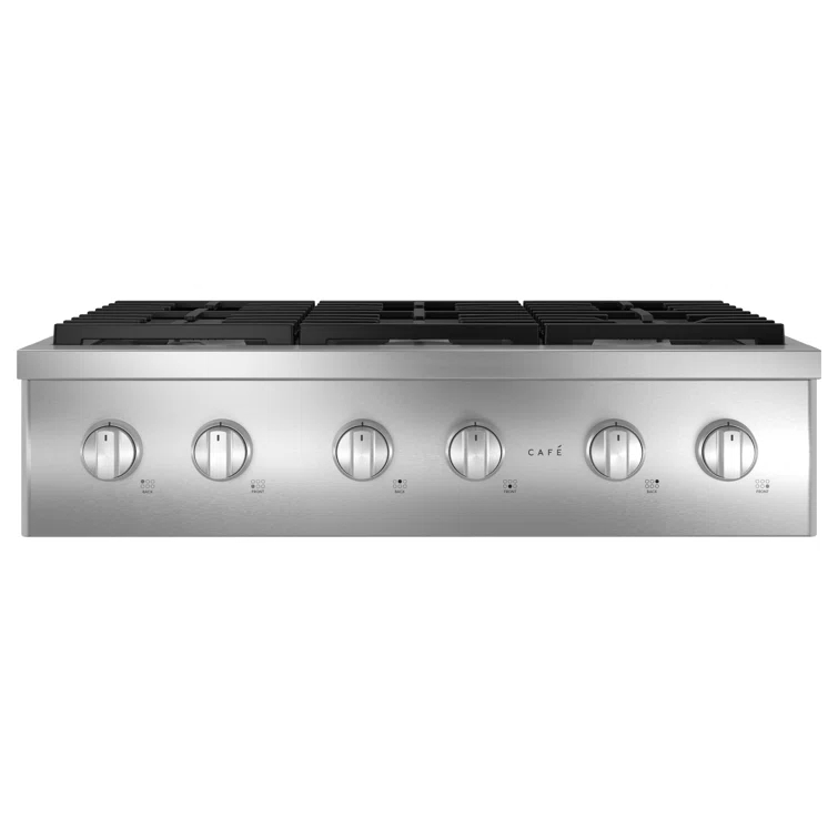 Café 36" Commercial-Style Gas Rangetop With 6 Burners (Natural Gas)