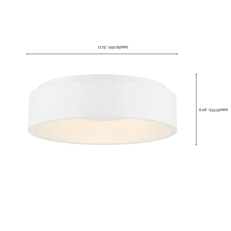 Lucien 1 - Light LED Flush Mount