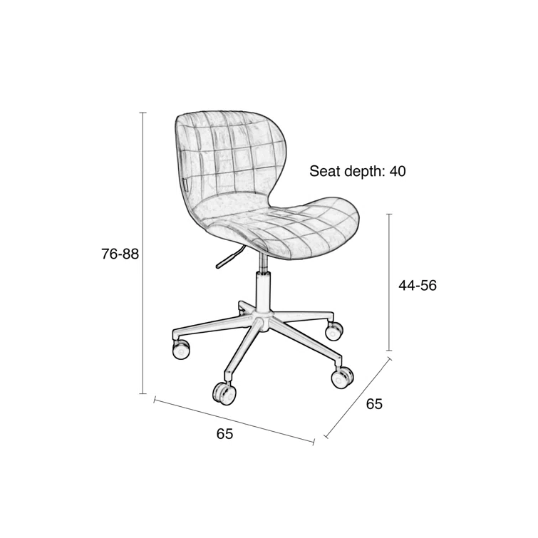 OMG Polyester Blend Task Chair