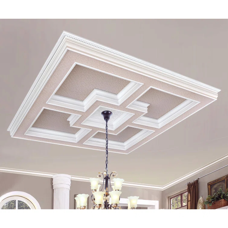 Majestic Square Ceiling Medallion
