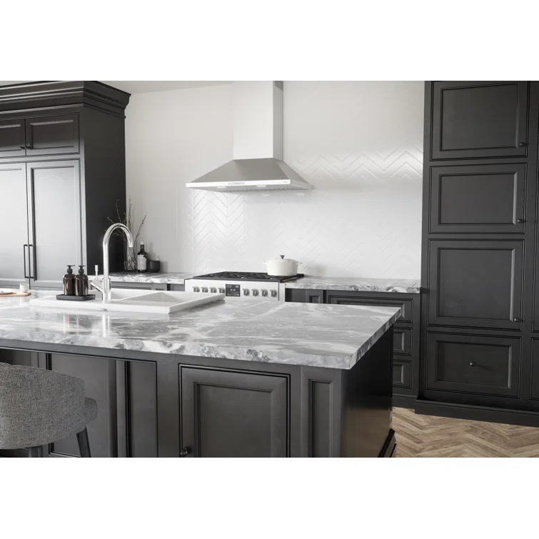 Zephyr Venezia 36" 700 CFM Wall Mount Range Hood with LED Light in Stainless Steel