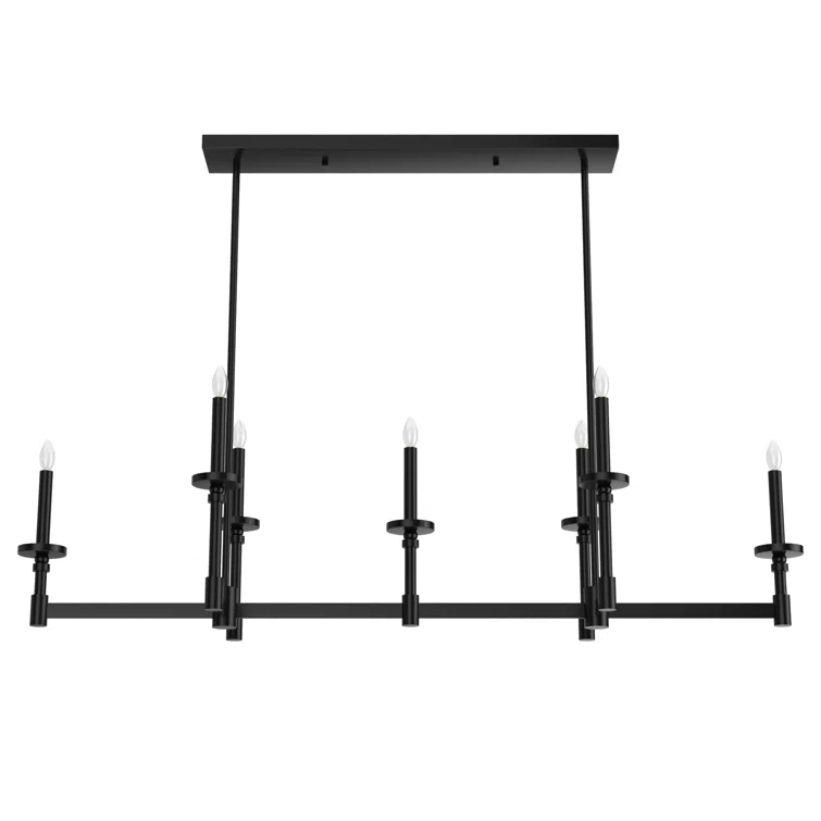 Briargrove 7 - Light Candle Style Modern Linear Pendant