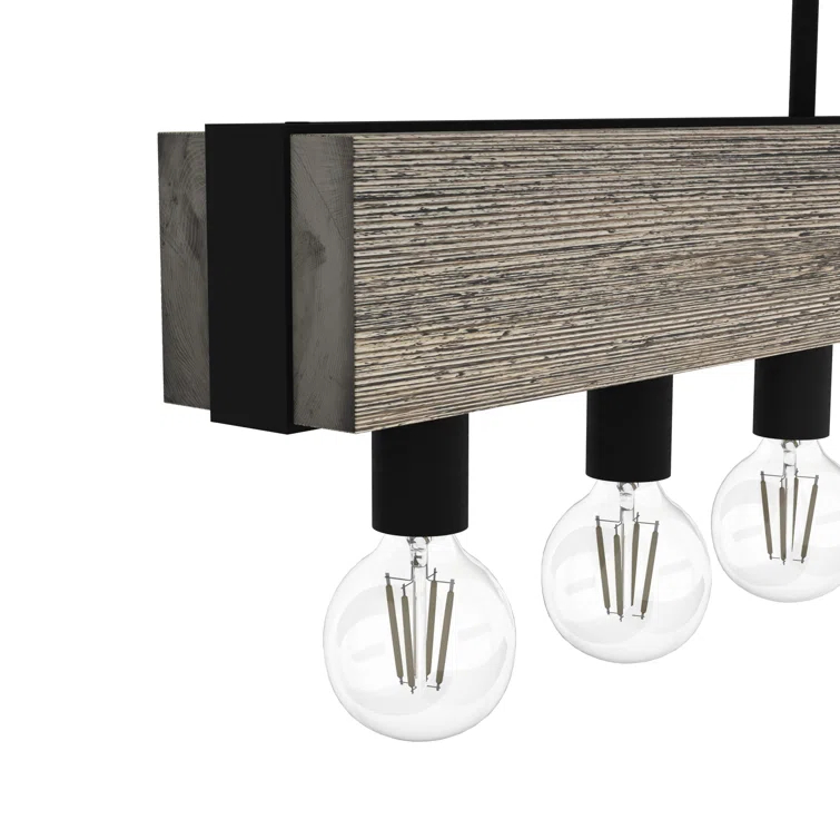 Hunter Fan Donelson 9 - Light Kitchen Island Linear Pendant
