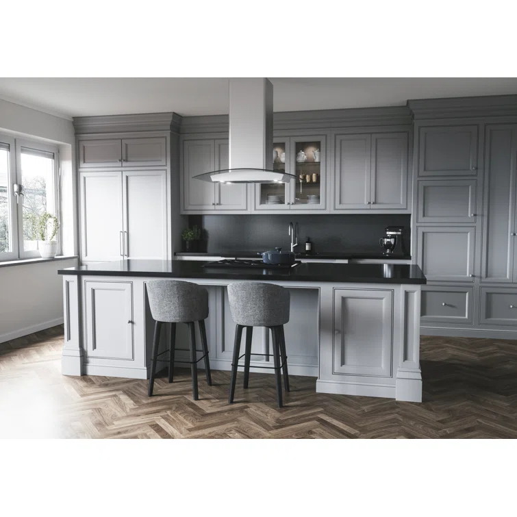 Zephyr Milano 36" 700 CFM Convertible Island Range Hood with LED Lighting