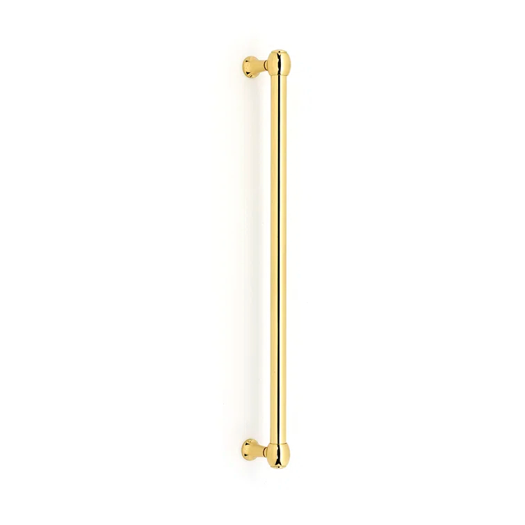 Alno D980-12 Royale 12" Center To Center Solid Brass Traditional Appliance Handle /