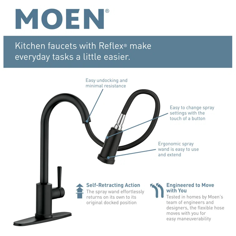 Belfield One-Handle High Arc Pulldown Bar Faucet