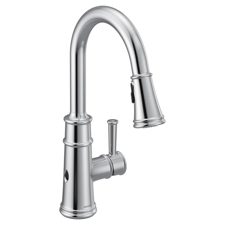 Moen Belfield MotionSense Wave Single Handle Pulldown Kitchen Faucet with Power Clean Technology
