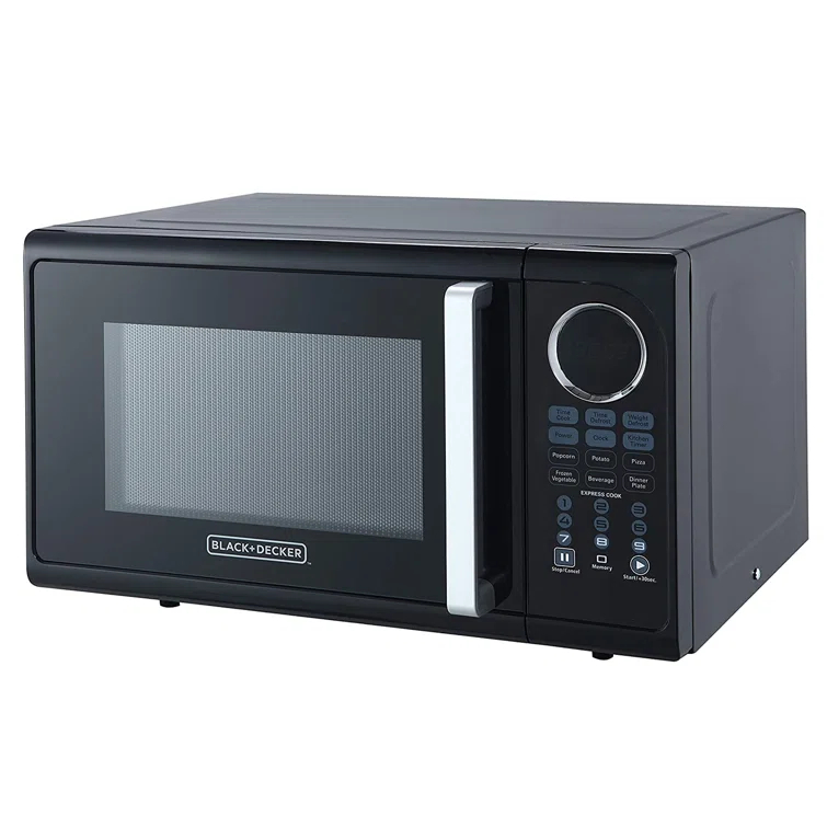 Black+Decker 0.9 Cubic Feet 900 Watt Countertop Microwave