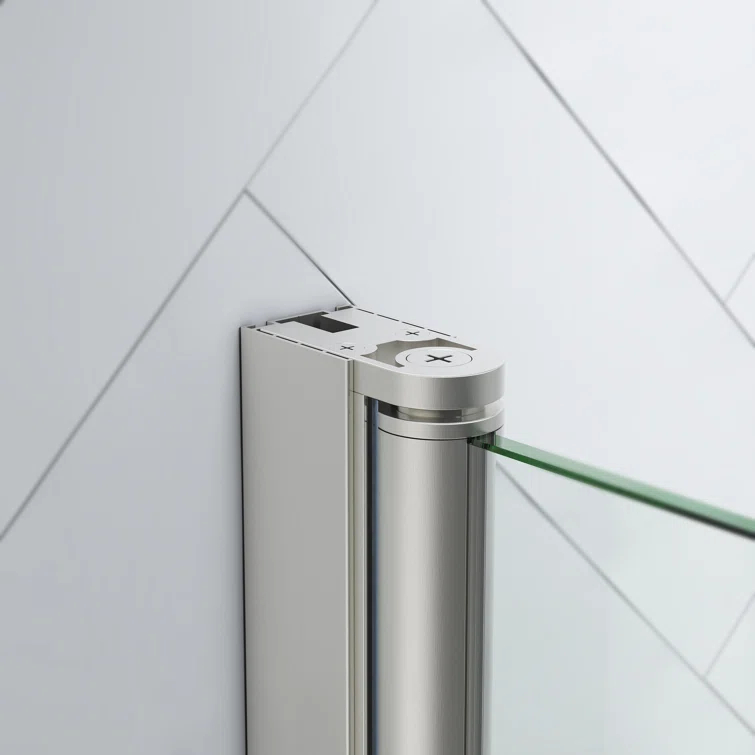Endless Pasadena 32" W x 72" H Corner Frameless Shower Kit, Door, Panel