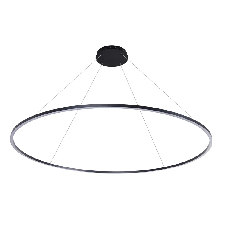 Tania 100-277V ETL Certified Integrated LED Height Adjustable Ring Chandelier