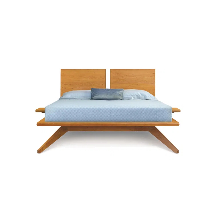 Astrid Solid Wood Bed