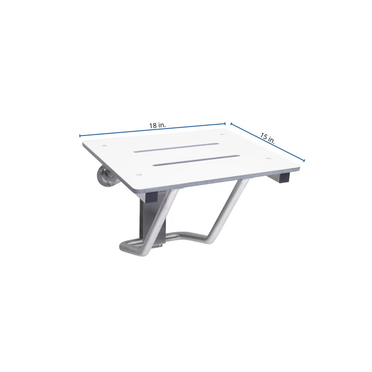CSI Bathware SEA-WB1815-NH-PHSLO Shower Chair