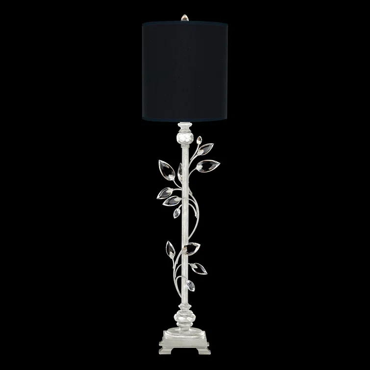 Crystal Metal Buffet Lamp