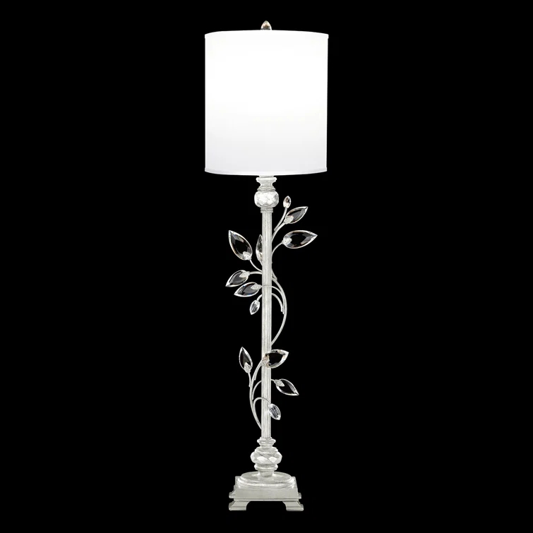 Crystal Metal Buffet Lamp