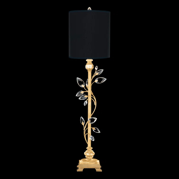 Crystal Metal Buffet Lamp