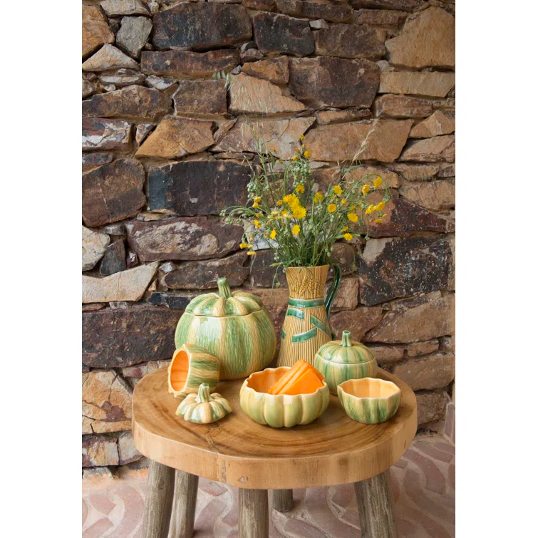 Bordallo Pinheiro Pumpkin 1.58 qt. Tureen