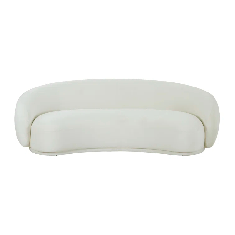 Kendall 90'' Velvet Upholstered Sofa