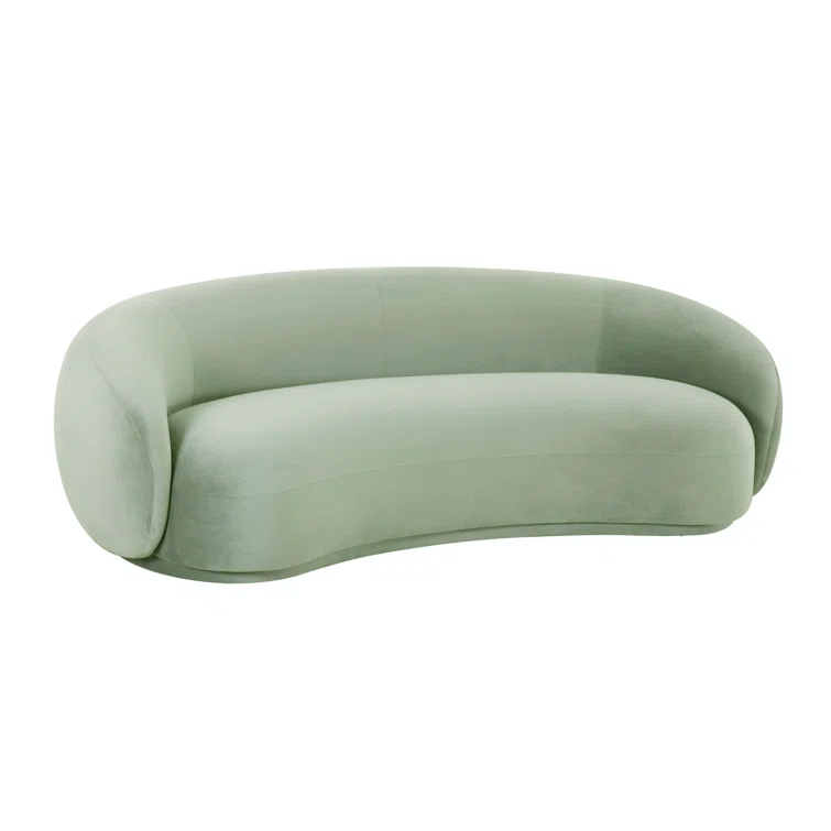 Kendall 90'' Velvet Upholstered Sofa