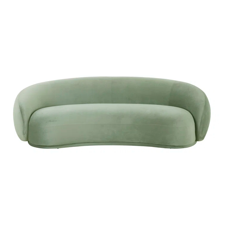Kendall 90'' Velvet Upholstered Sofa