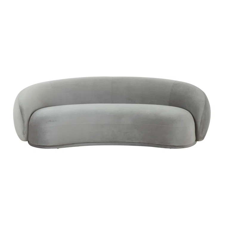 Kendall 90'' Velvet Upholstered Sofa