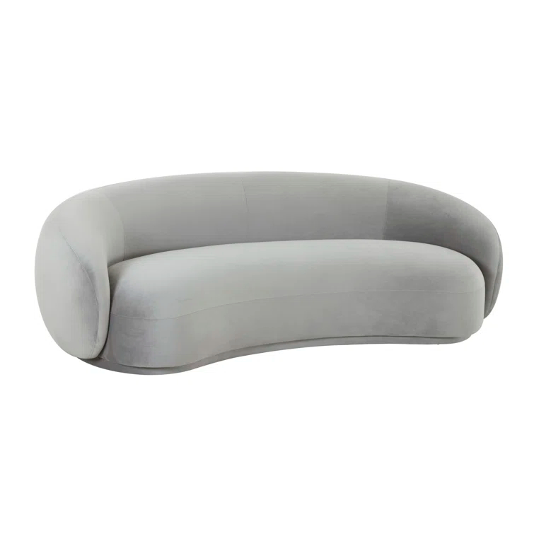 Kendall 90'' Velvet Upholstered Sofa