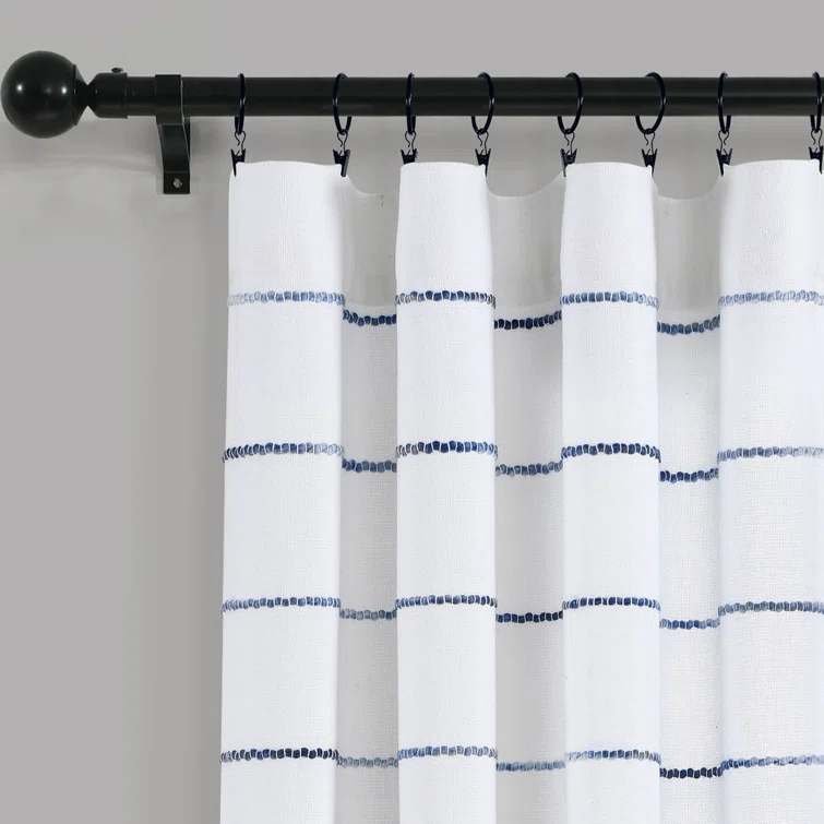 Reyna Semi Sheer Curtain Pair (Set of 2)