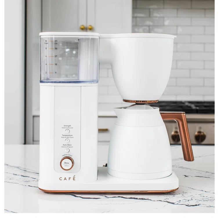 Café 10-Cup Specialty Drip Coffee Maker with Glass Carafe
