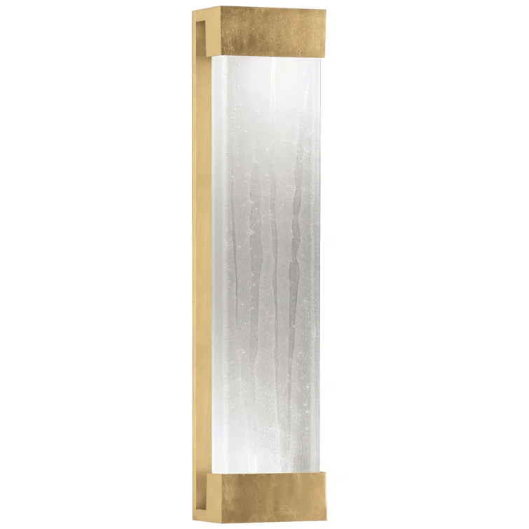 Fine Art Handcrafted Lighting Crystal Bakehouse 30" Sconce in , 30" H x 7" W x 4" D