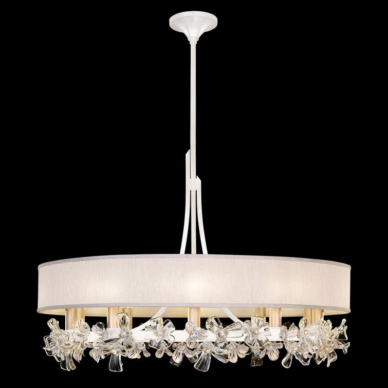 Fine Art Handcrafted Lighting Azu 10 - Light Classic / Traditional Chandelier