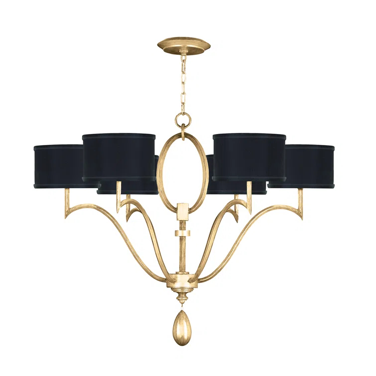 Fine Art Handcrafted Lighting Allegretto 39" Round Chandelier