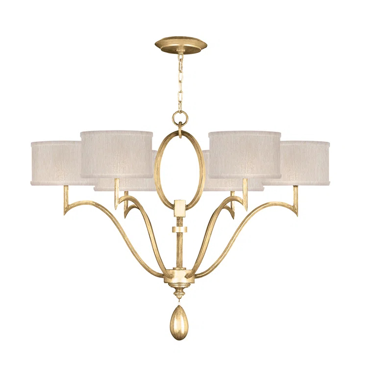 Fine Art Handcrafted Lighting Allegretto 6 - Light Classic / Traditional Chandelier