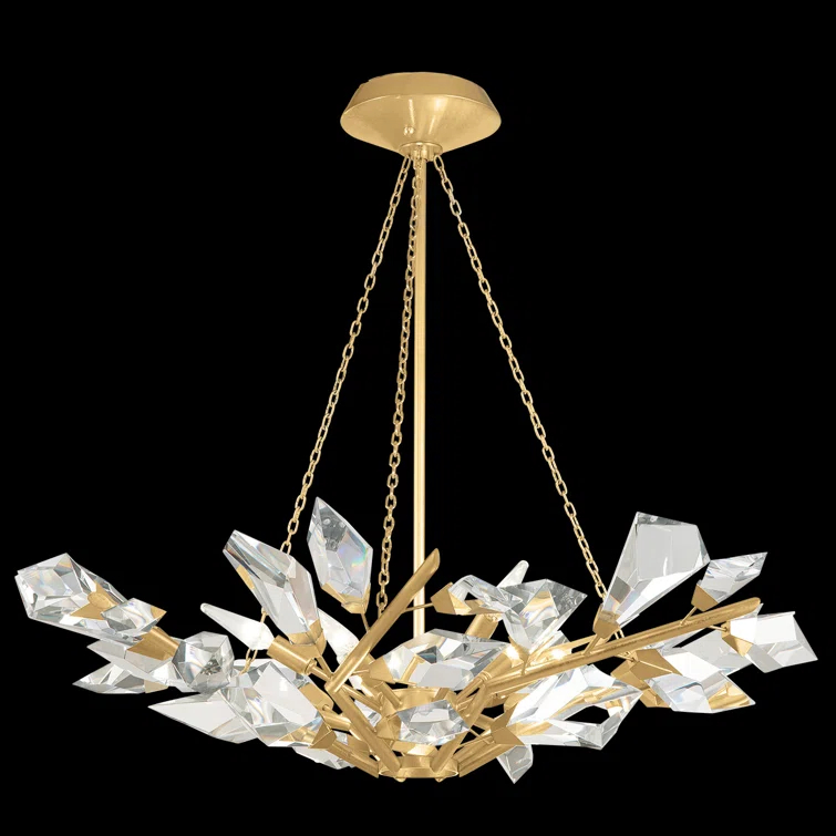 Fine Art Handcrafted Lighting Foret 35.5" Round Pendant