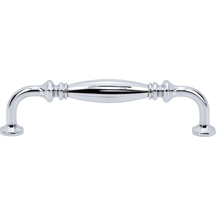 Roscato 5" Polished Chrome Traditional D Handle Pull