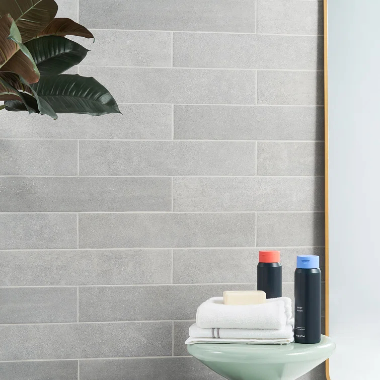 Sanskrit 4" x 19" Porcelain Patterned Subway Wall & Floor Tile