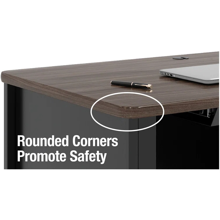 Fortress Steel Rectangular Teacher Desk