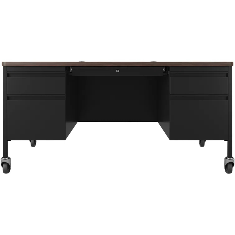 Fortress Steel Rectangular Teacher Desk