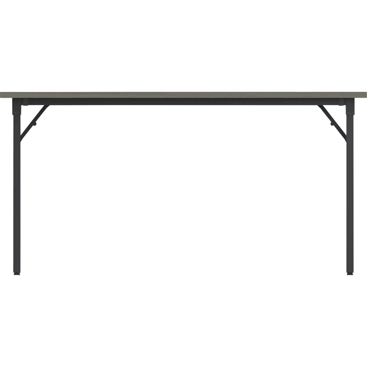 Rectangle 2 Person Flip Top 18'' L Modular Training Table with Modesty Panel
