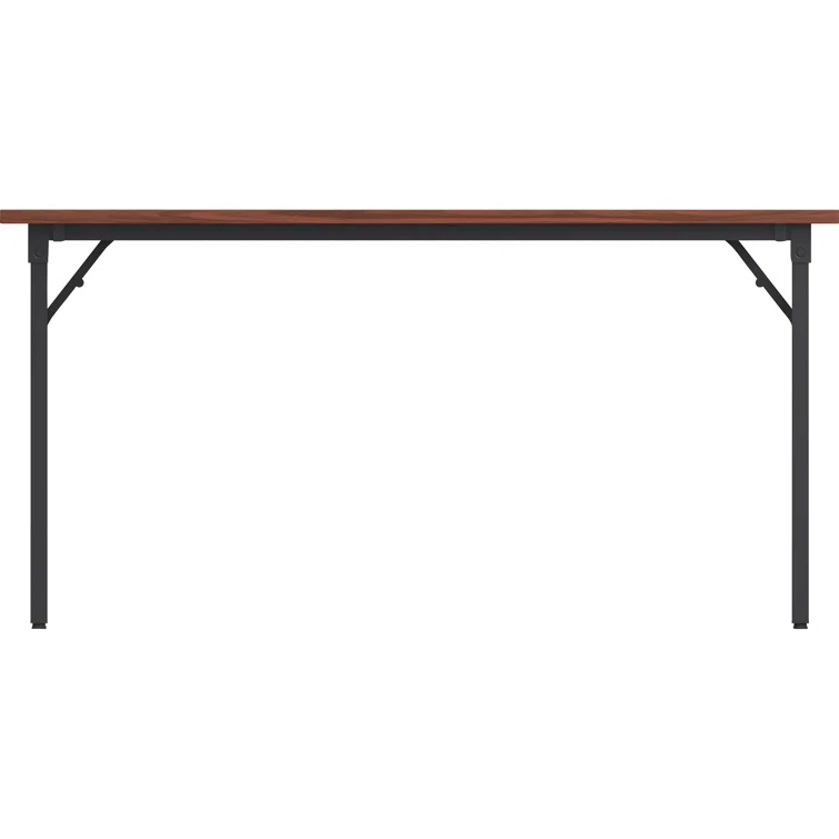 Rectangle 2 Person Flip Top 18'' L Modular Training Table with Modesty Panel