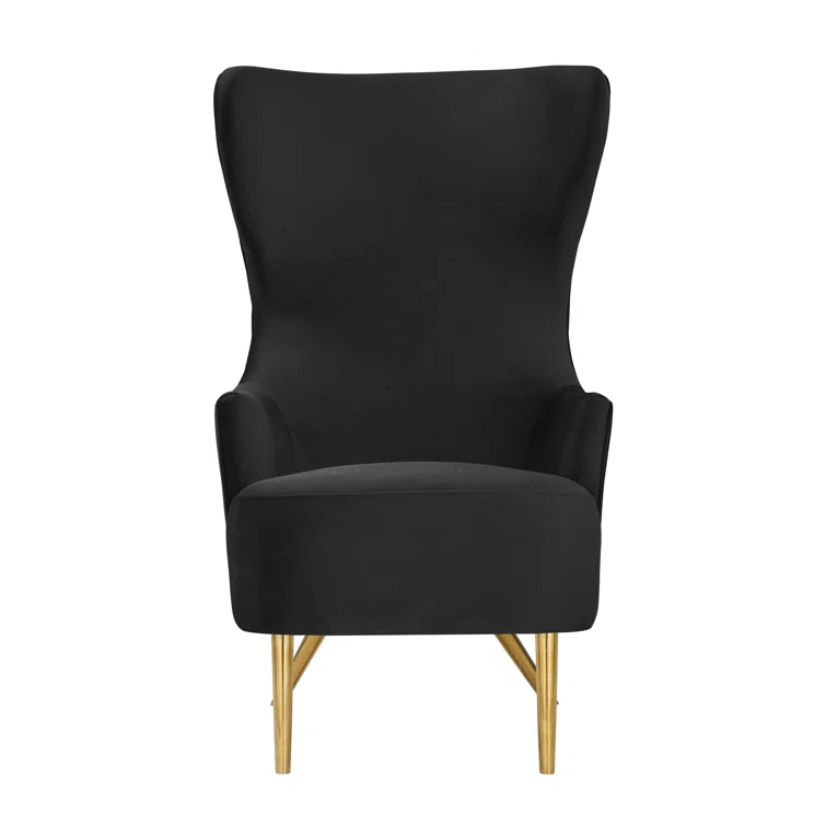 Julia Velvet Wingback Chair
