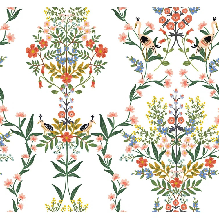 Luxembourg 20' L x 27" W Peel and Stick Wallpaper Roll