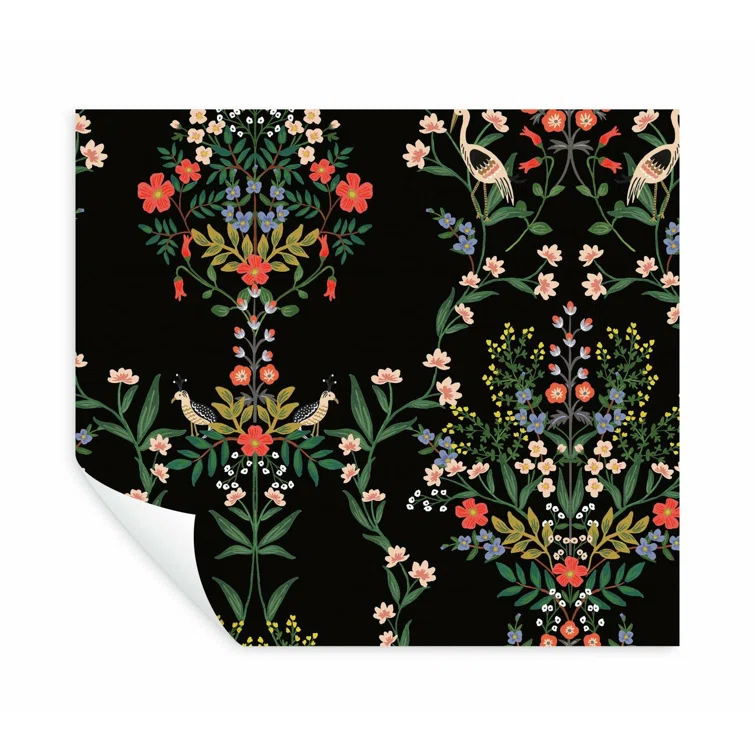 Luxembourg 20' L x 27" W Peel and Stick Wallpaper Roll