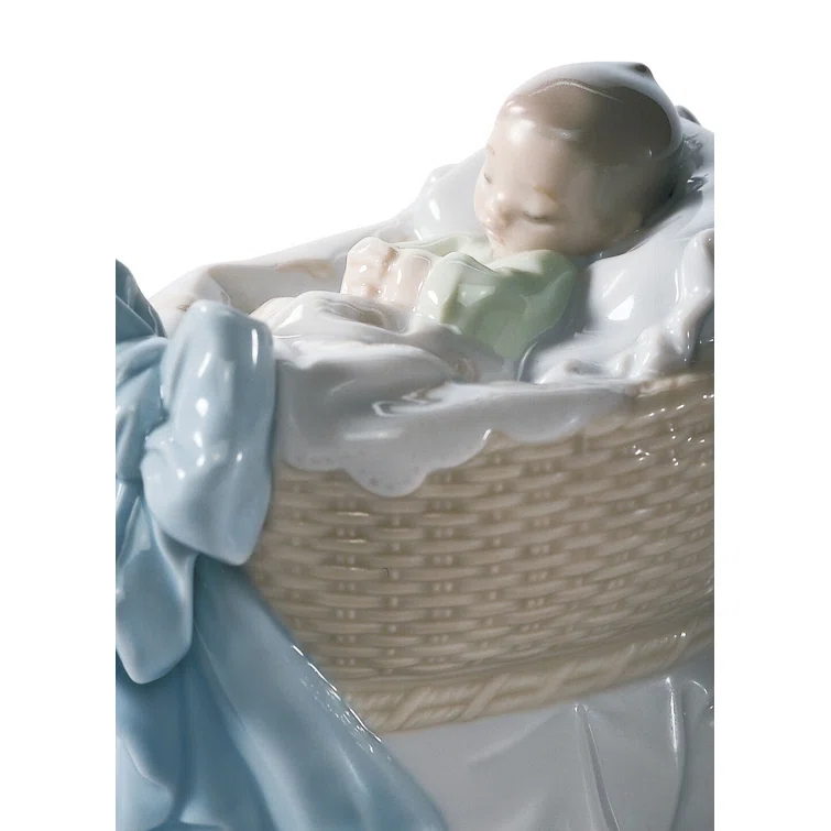 Lladro A New Treasure Boy Figurine