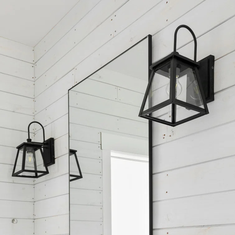 Wrentham Single Light Bell Outdoor Aluminum Wall Light